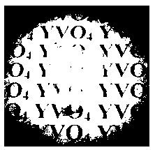 Preparation method of yttrium vanadate transparent ceramic