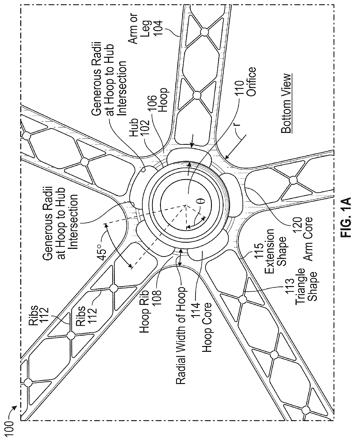 Apparatus and methods for the understructure of a chair base