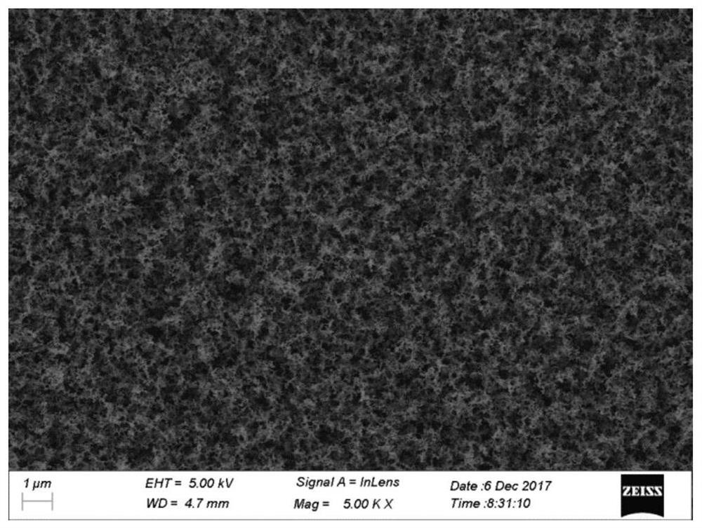 A kind of hydrophobic hard coating suitable for high-frequency electric knife and its preparation method