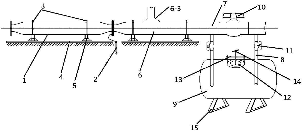 De-electronic jet aeration apparatus for irrigation brackish water