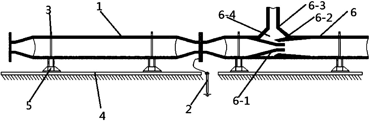 De-electronic jet aeration apparatus for irrigation brackish water