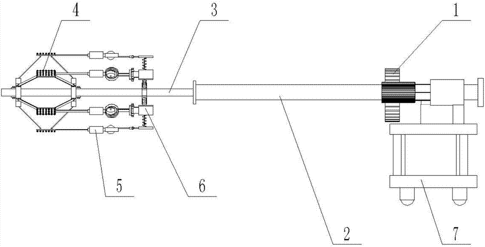 Petroleum pipeline cleaning device