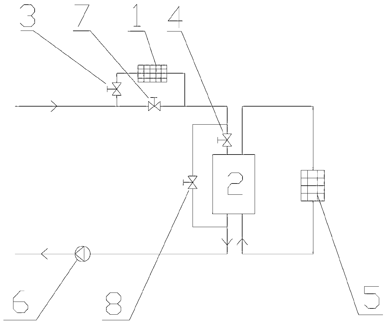 Air conditioner outdoor unit system