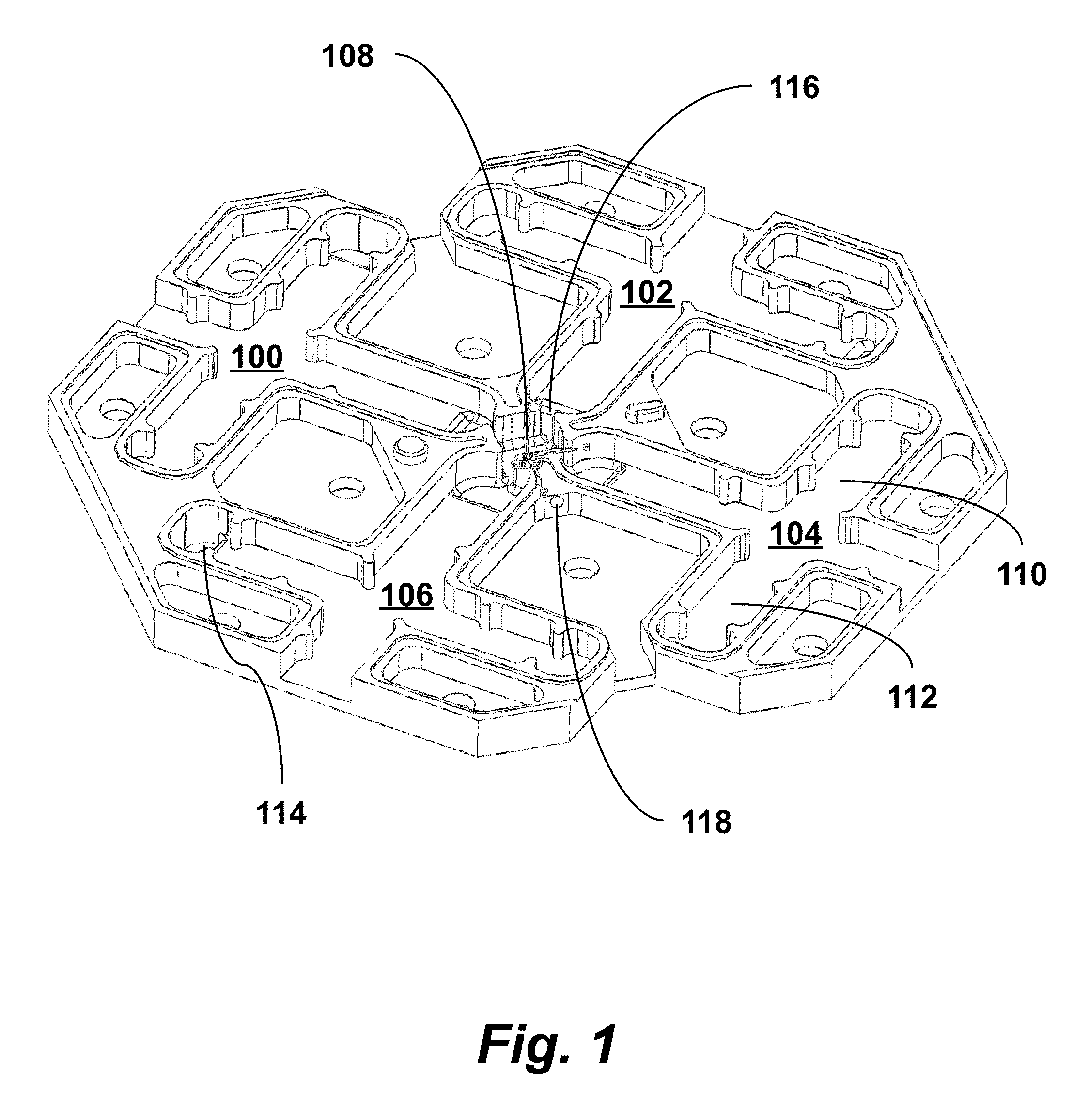 Distributed coupling high efficiency linear accelerator