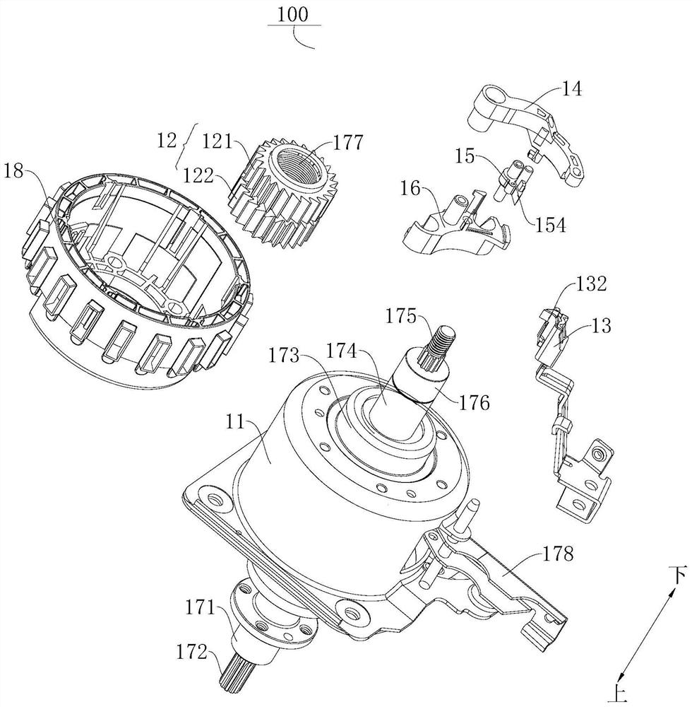 Transmission mechanism of laundry treatment equipment and laundry treatment equipment