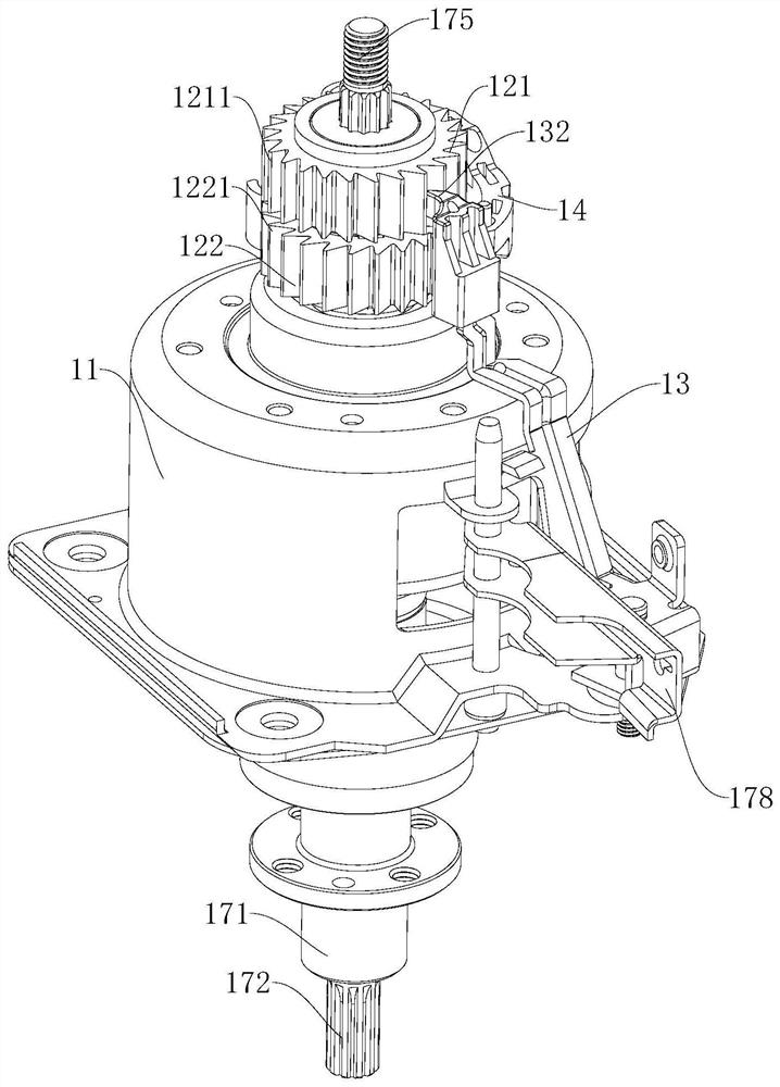 Transmission mechanism of laundry treatment equipment and laundry treatment equipment