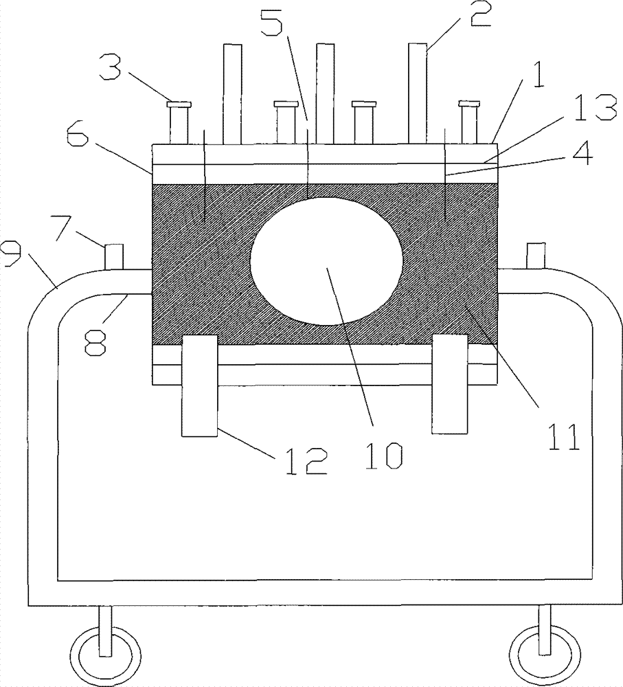 Three-dimensional visual physical simulation experimental device