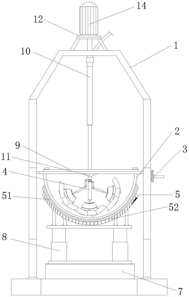 Production equipment and preparation method of garlic-flavored sauce