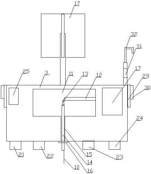 Self-energy-supplying system for monitoring water quality of water area of scenic region