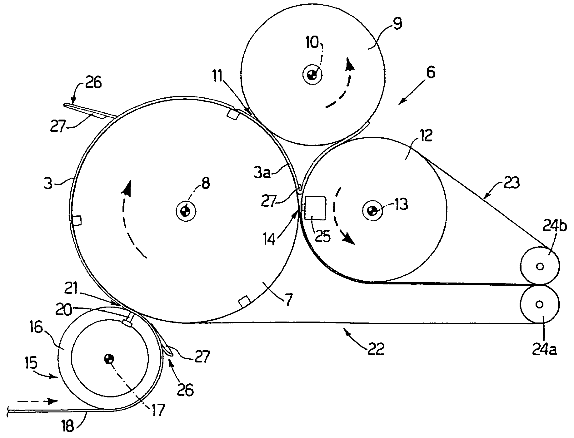 Method and machine for folding and finishing training pant diapers