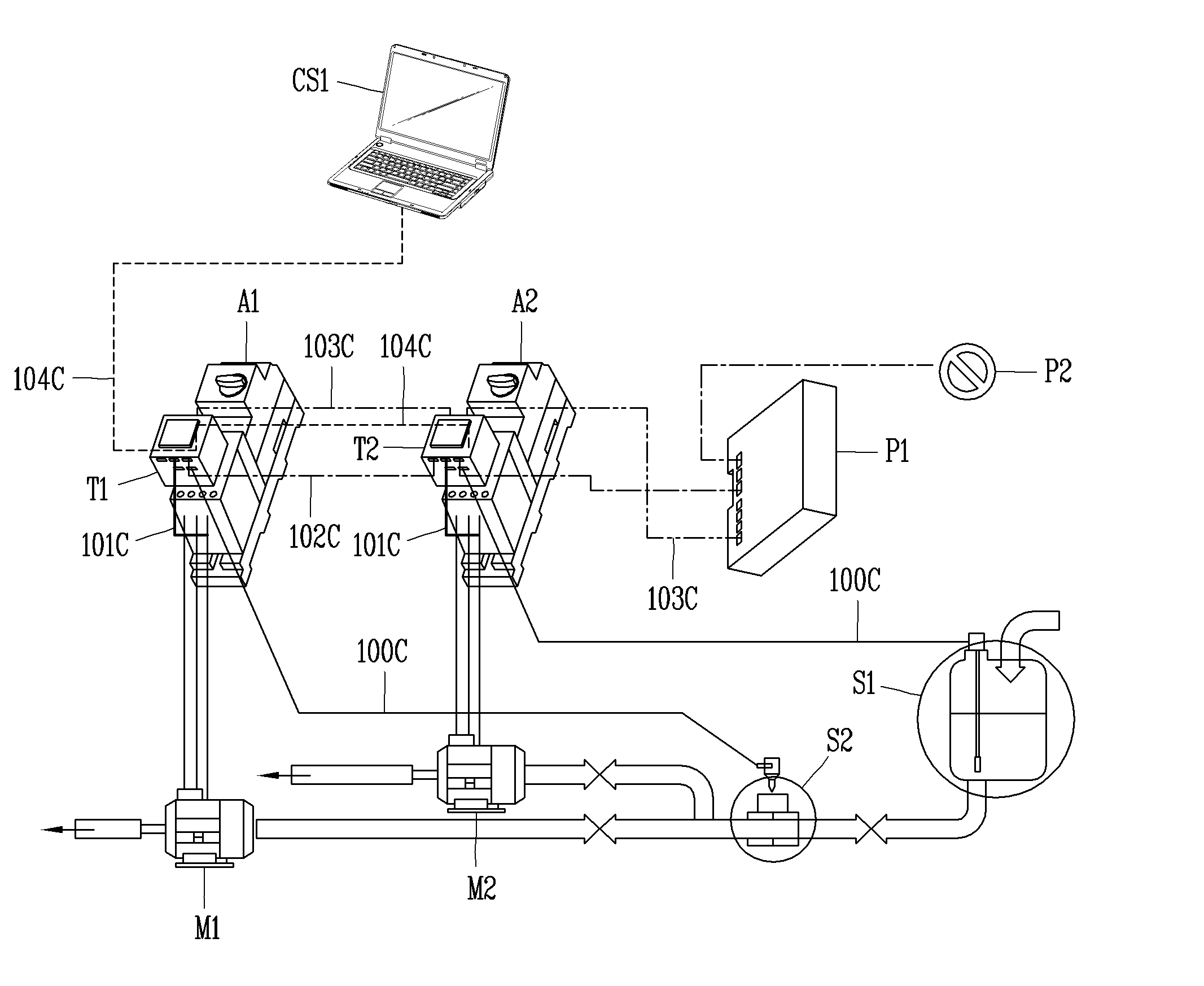 Motor starter system and method for operating same