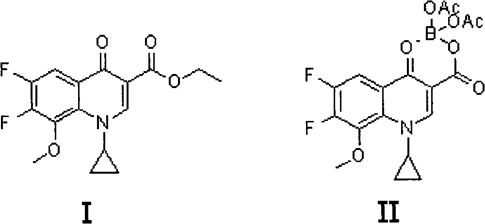 Method for preparing moxifloxacin or its medicinal salt and its intermediate