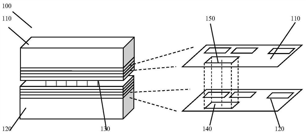 Three-dimensional chip based on system bus and three-dimensional method thereof