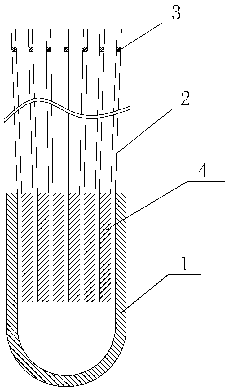 Anti-pollution hollow fiber membrane biological reaction assembly