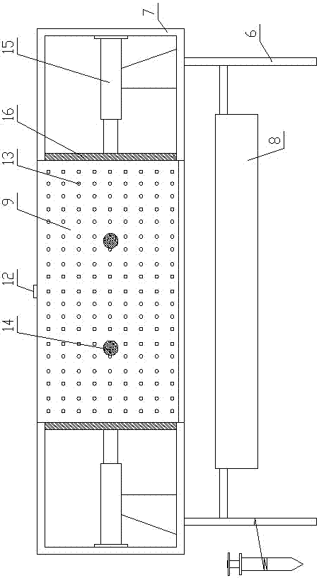 Transfer-electron type electroosmosis-advanced oxidation sludge dewatering system and dewatering method thereof