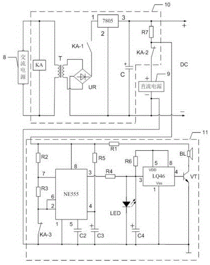 Monitoring system integrated management module and management method