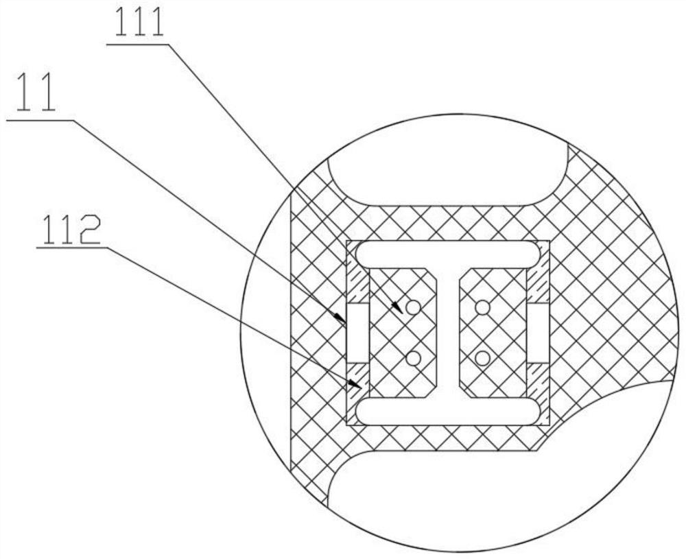 Battery safety connecting piece