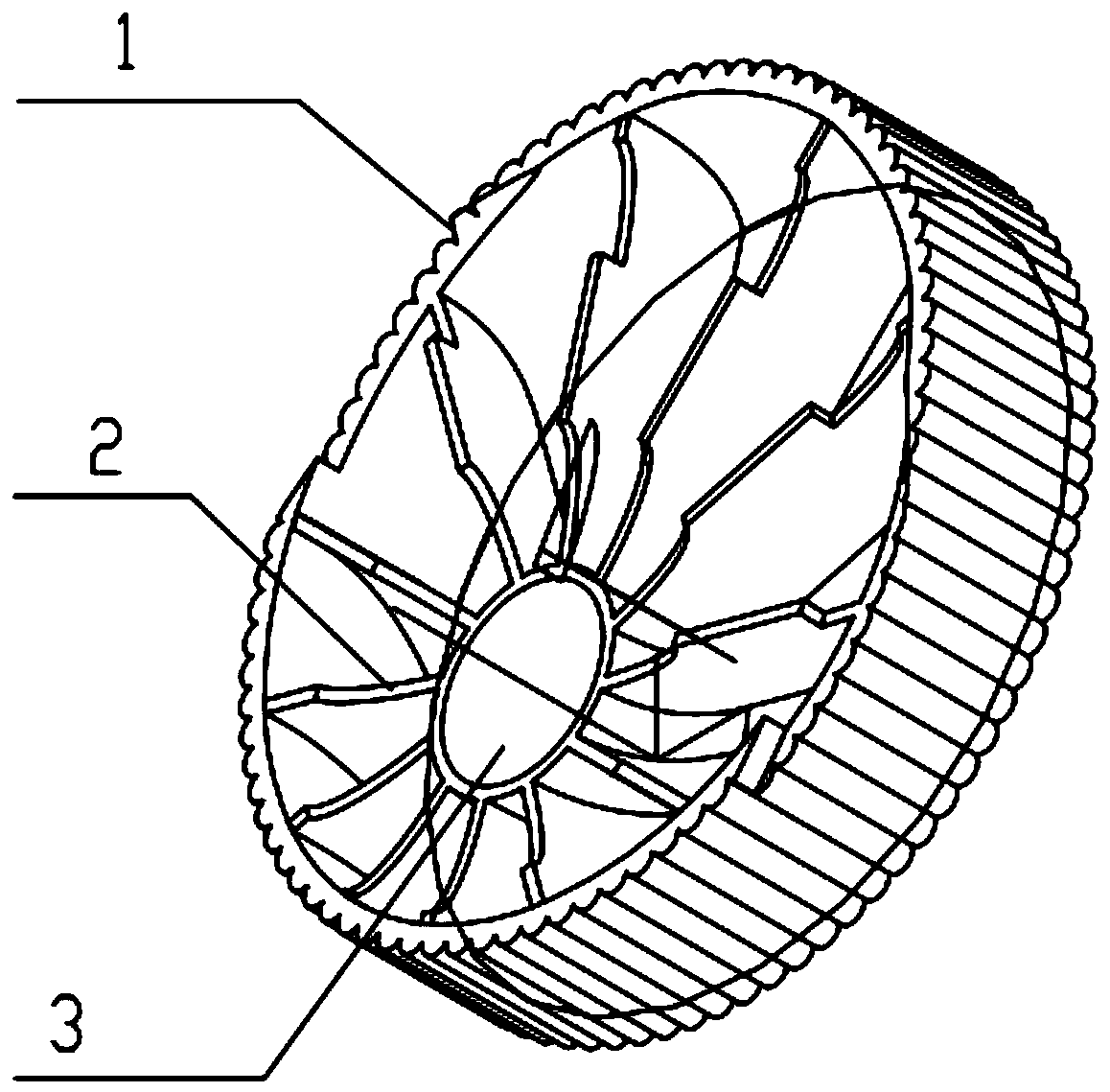 An Eccentric Packing Used in Anoxic Environment