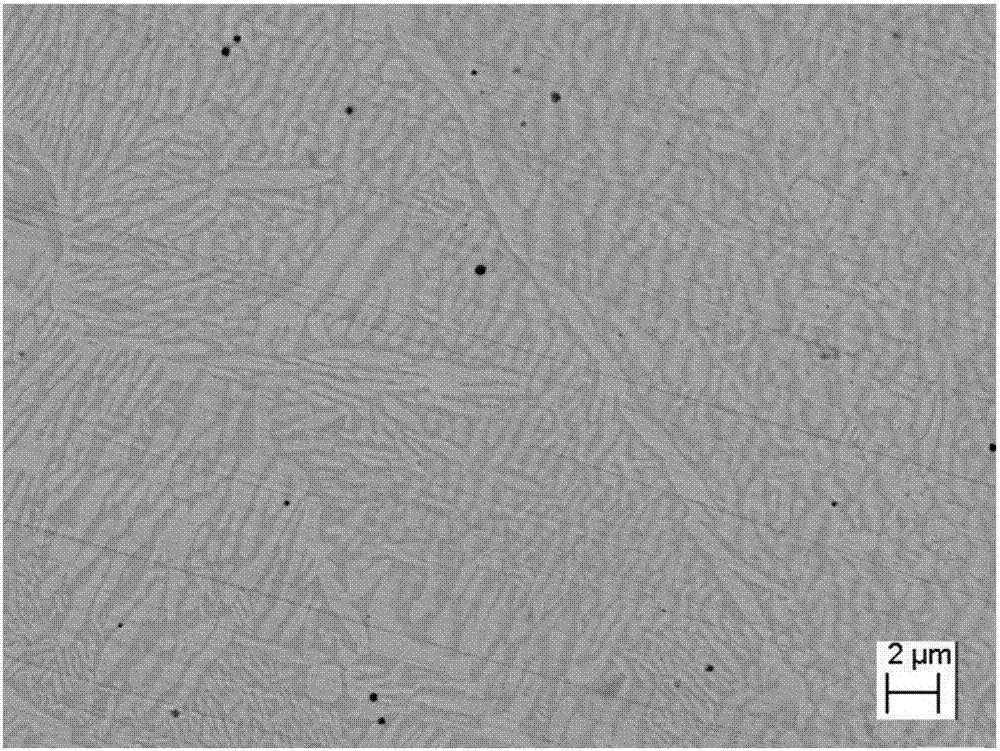 Method for forming high-entropy alloy by using added material manufacturing technology