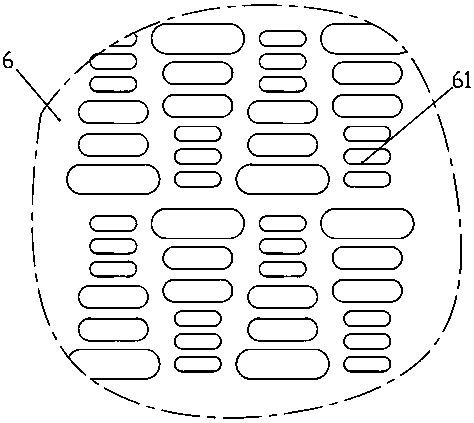 Hammer type dynamically and cyclically screening-crushing machine