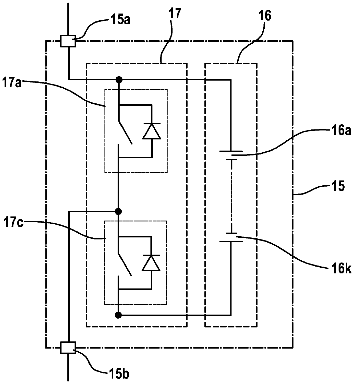 Energy storage device and system with energy storage device