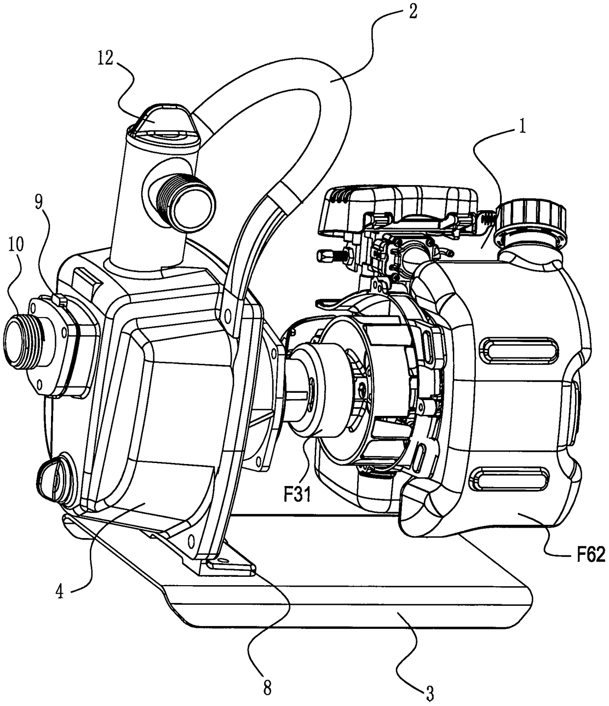 Siphon type agricultural sprayer