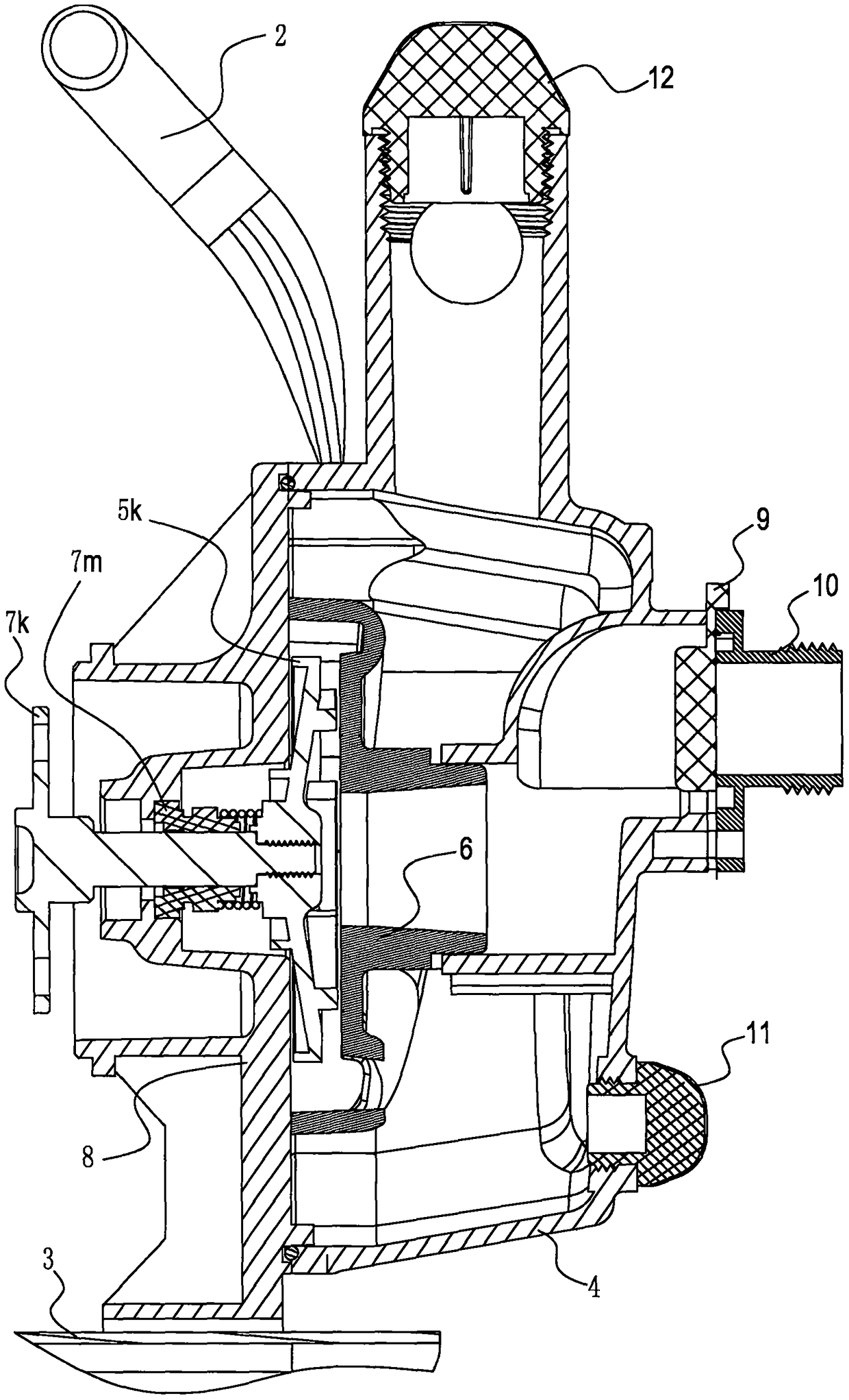 Siphon type agricultural sprayer