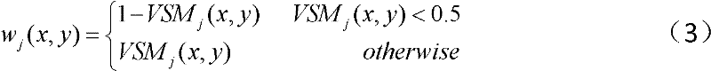 Image quality evaluating method based on multi-scale structure similarity weighted aggregate