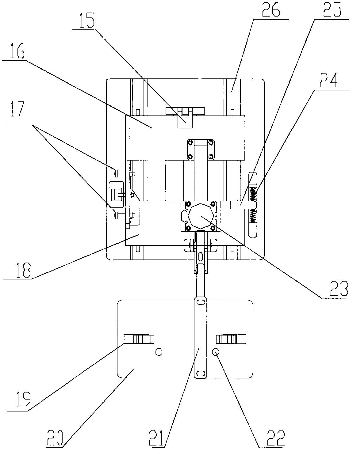 Railway vehicle brake valve grinding machine