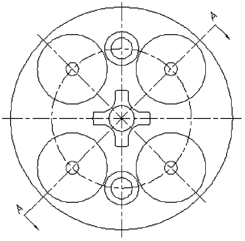 Bearing riveting and pressing tool