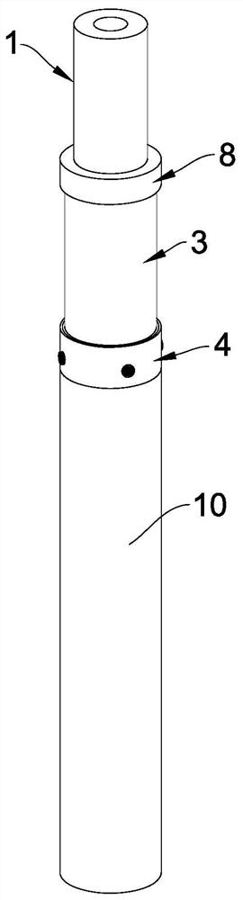 Ultrasonic atomization device controlled by gyroscope