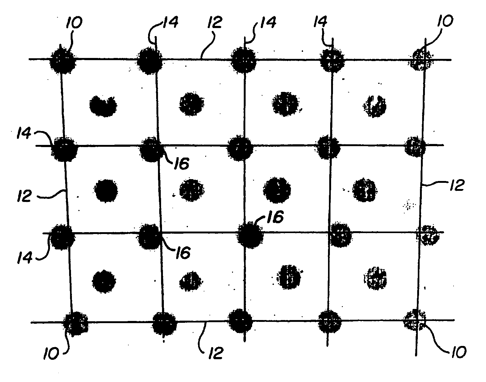 Method of extracting locations of nucleic acid array features