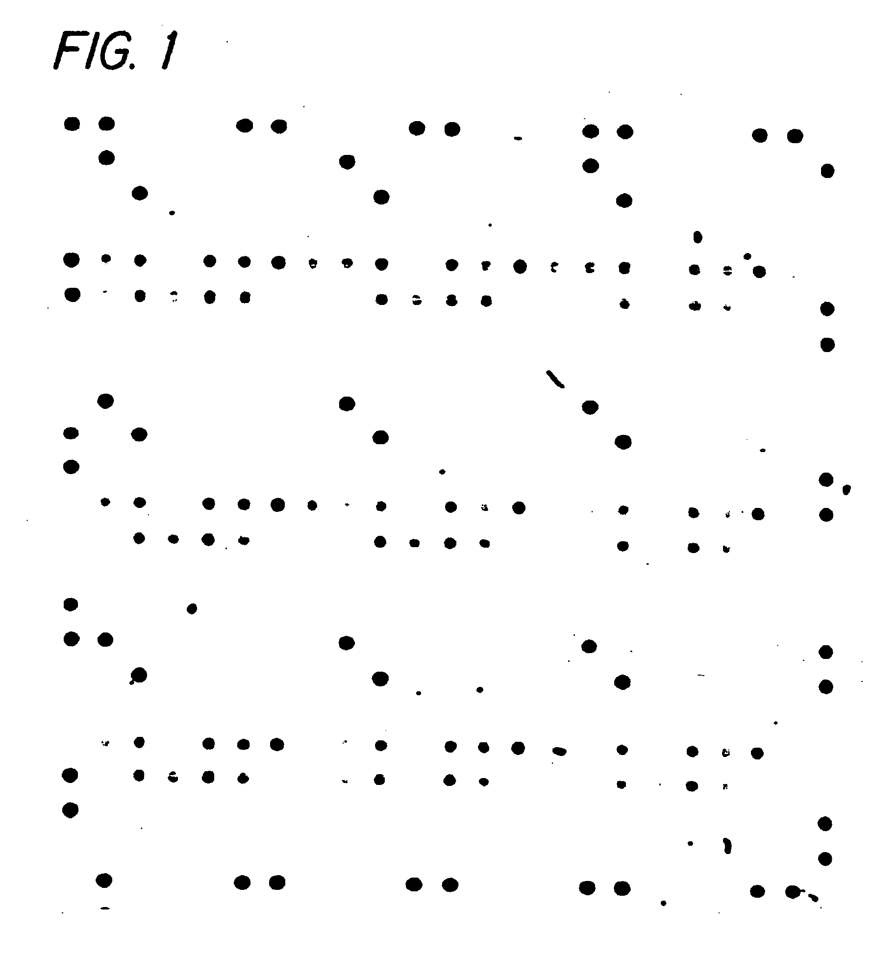 Method of extracting locations of nucleic acid array features