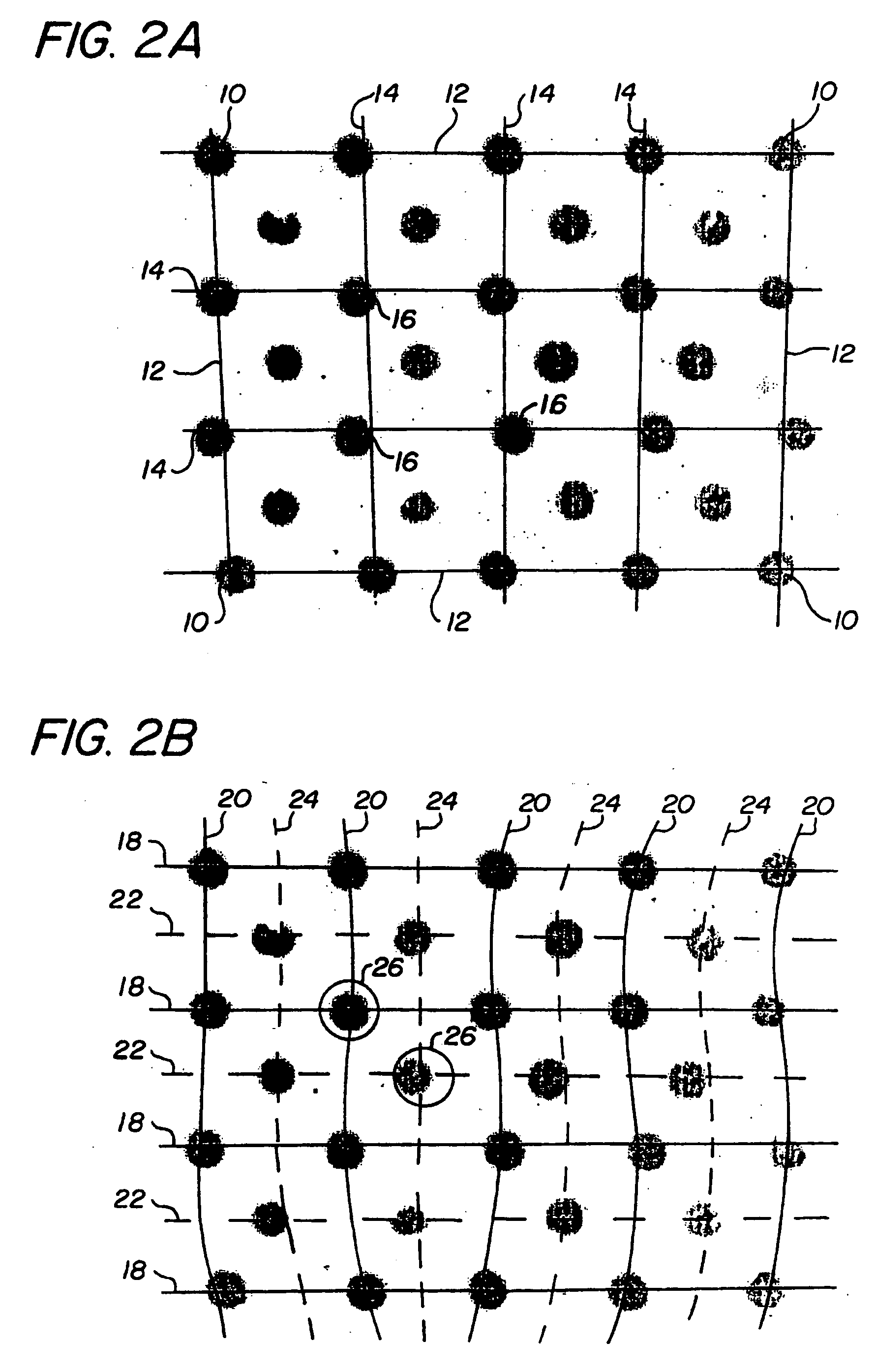 Method of extracting locations of nucleic acid array features