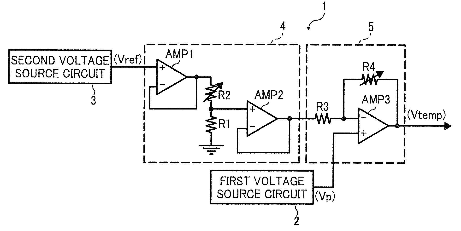 Temperature detection circuit