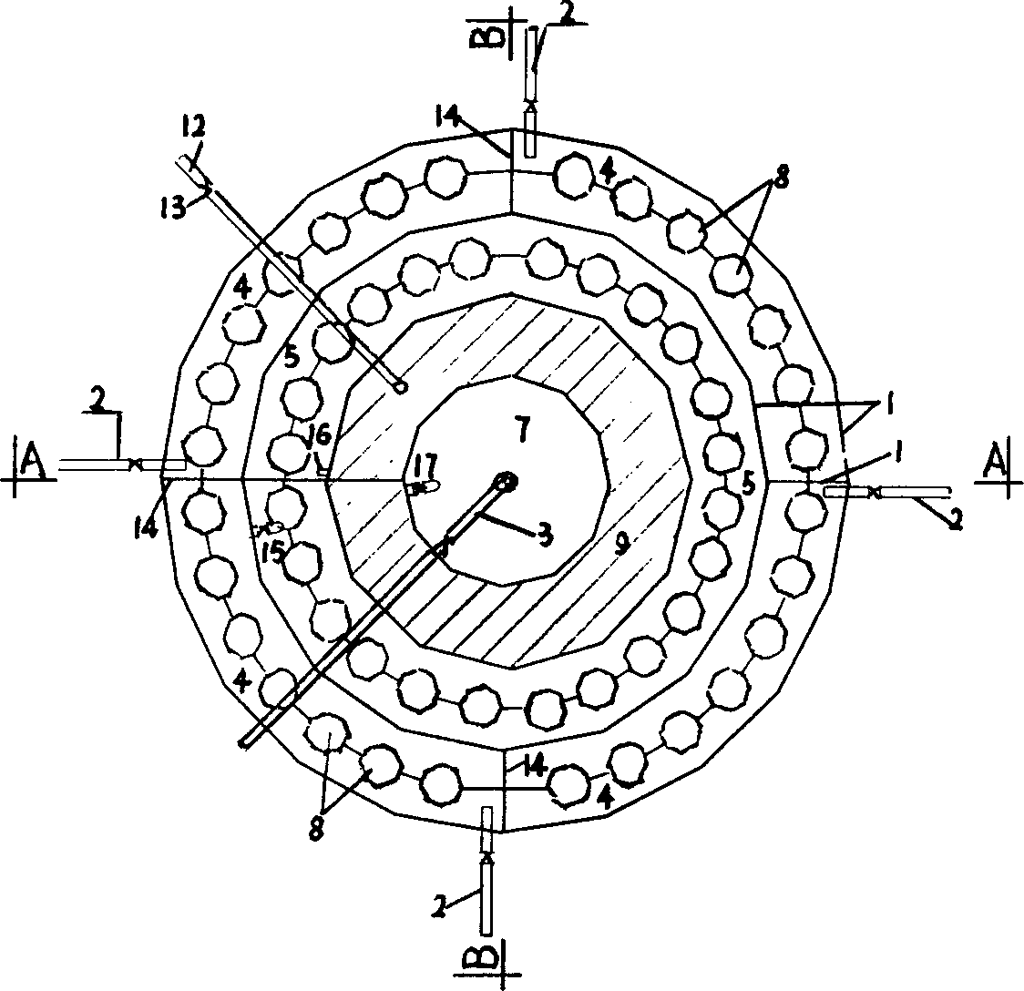 Integrated sewage treatment equipment with multi-biomembrane