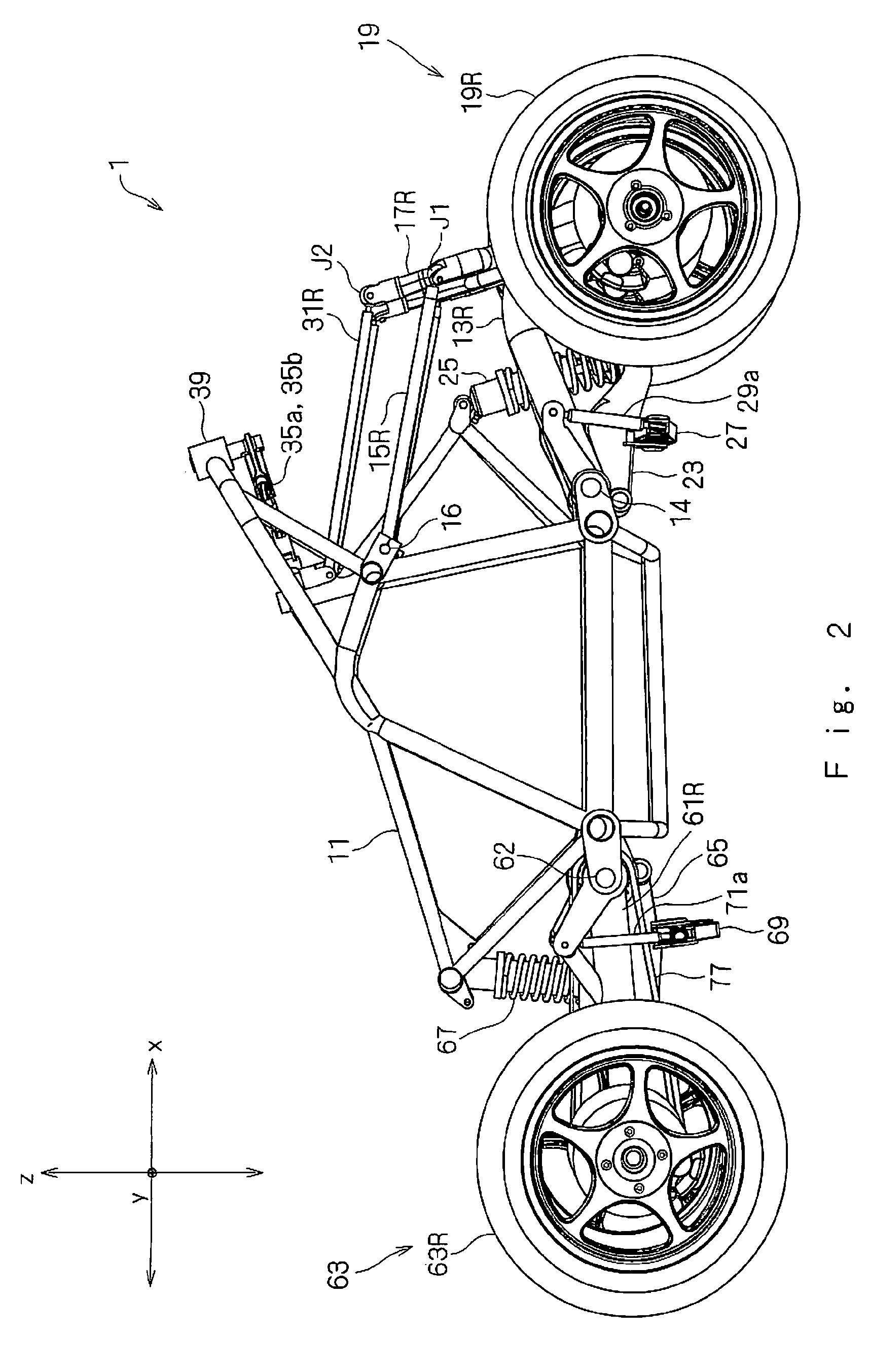 Saddle riding type vehicle