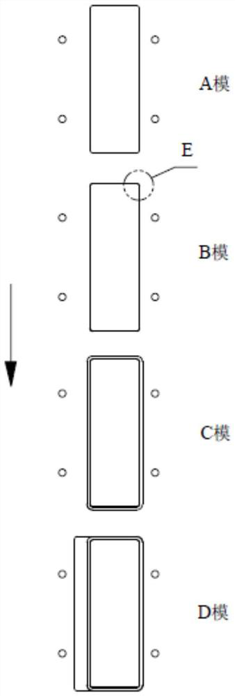 Double-sided adhesive product anti-adhesive waste discharge production process