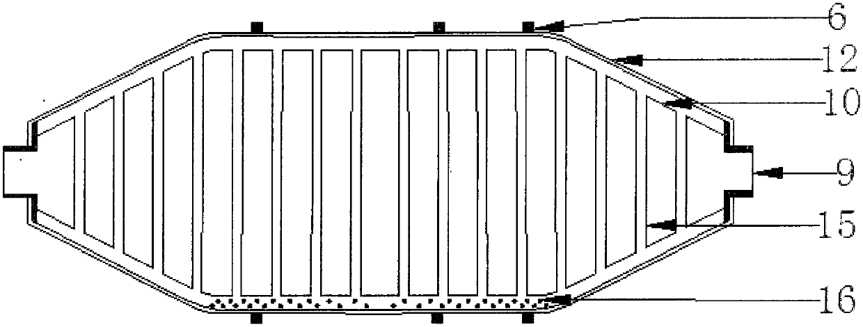 Continuous heat pipe type hot air drying machine