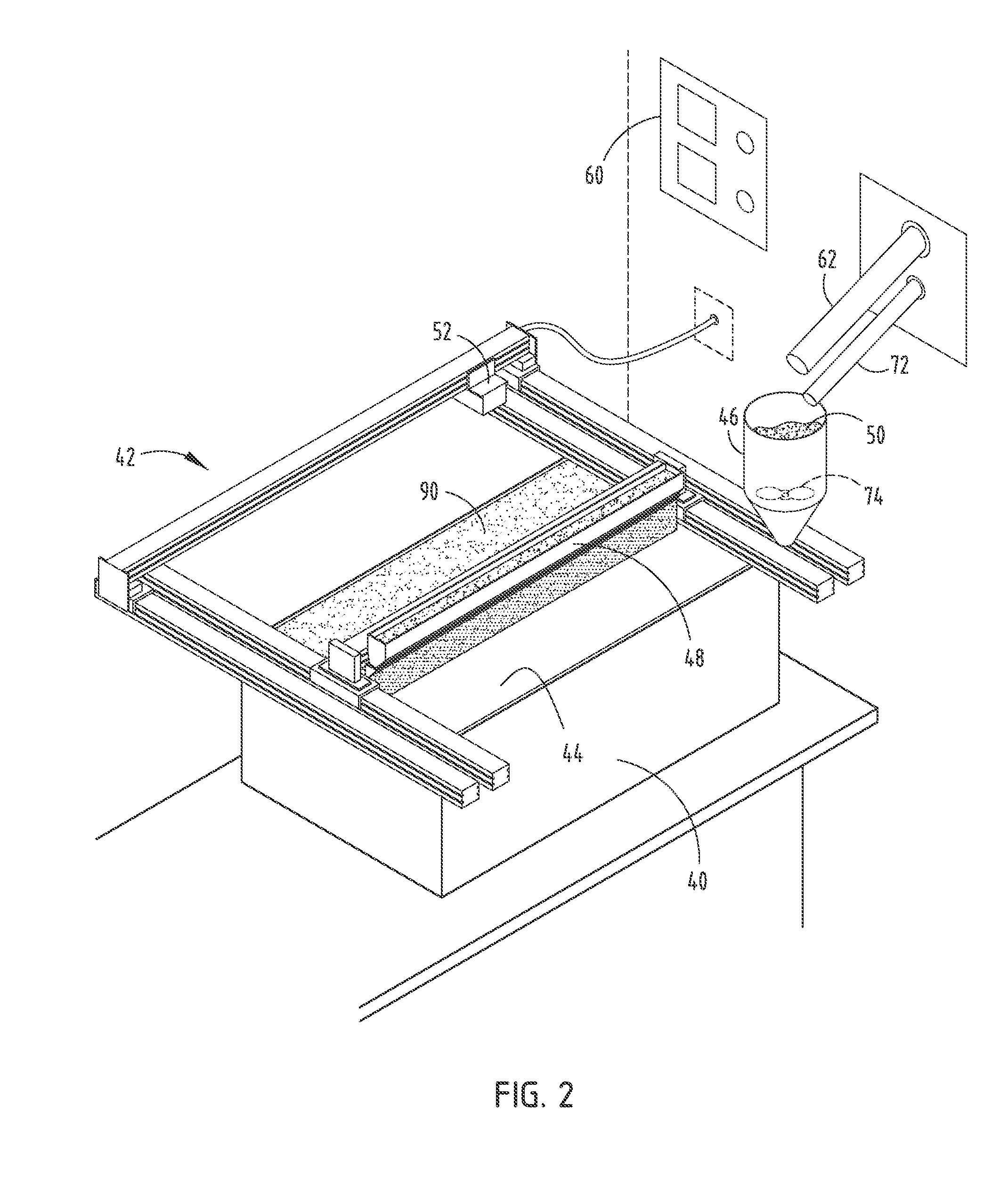 Molding assembly with heating and cooling system