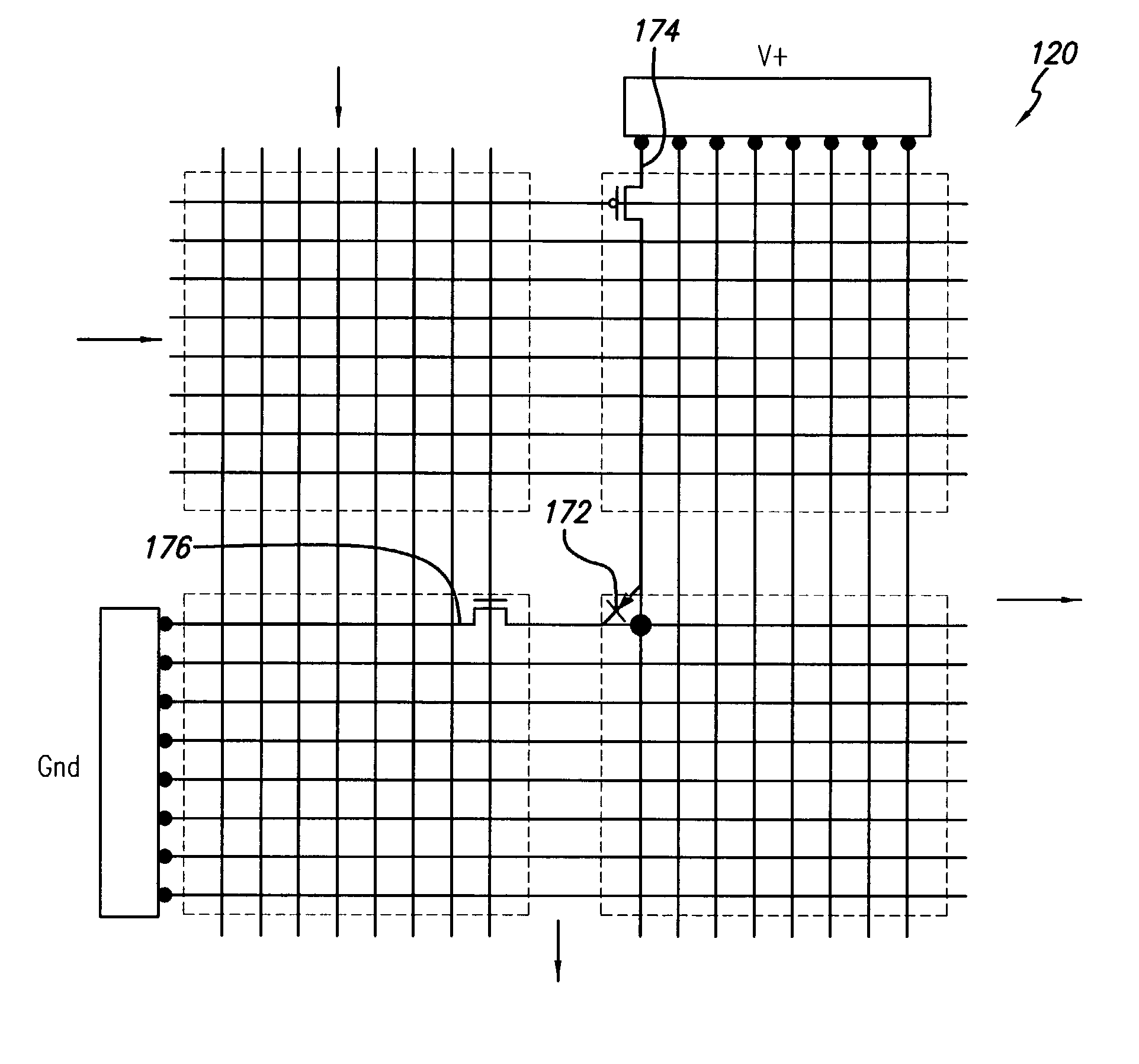 Configurable molecular switch array