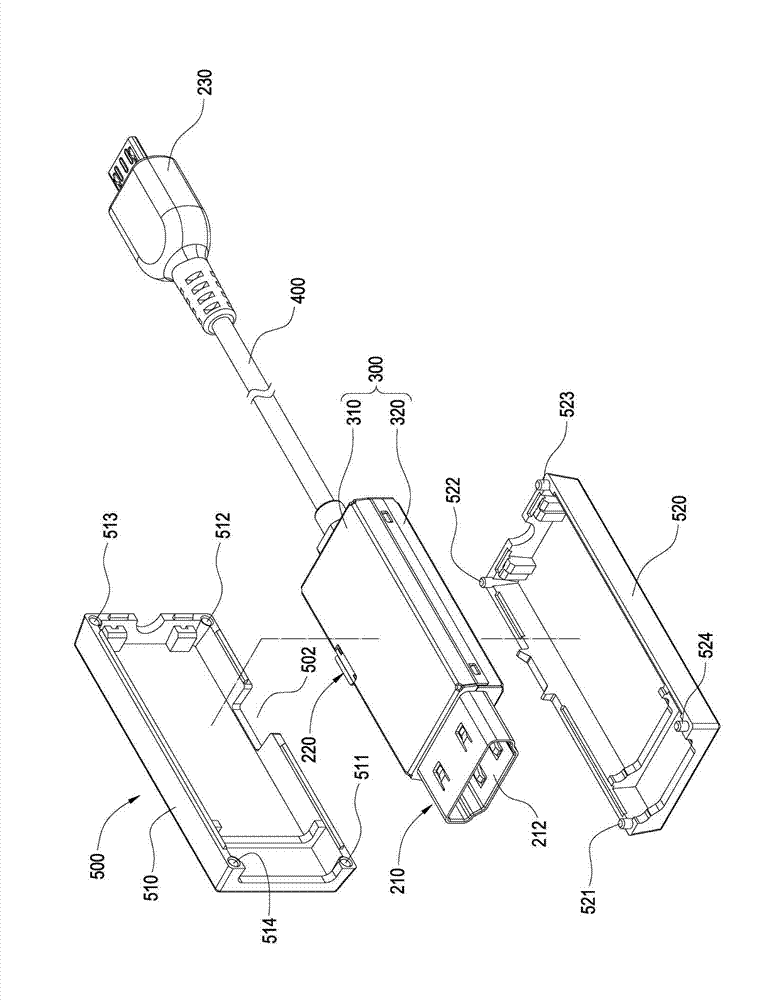 Adapting connector