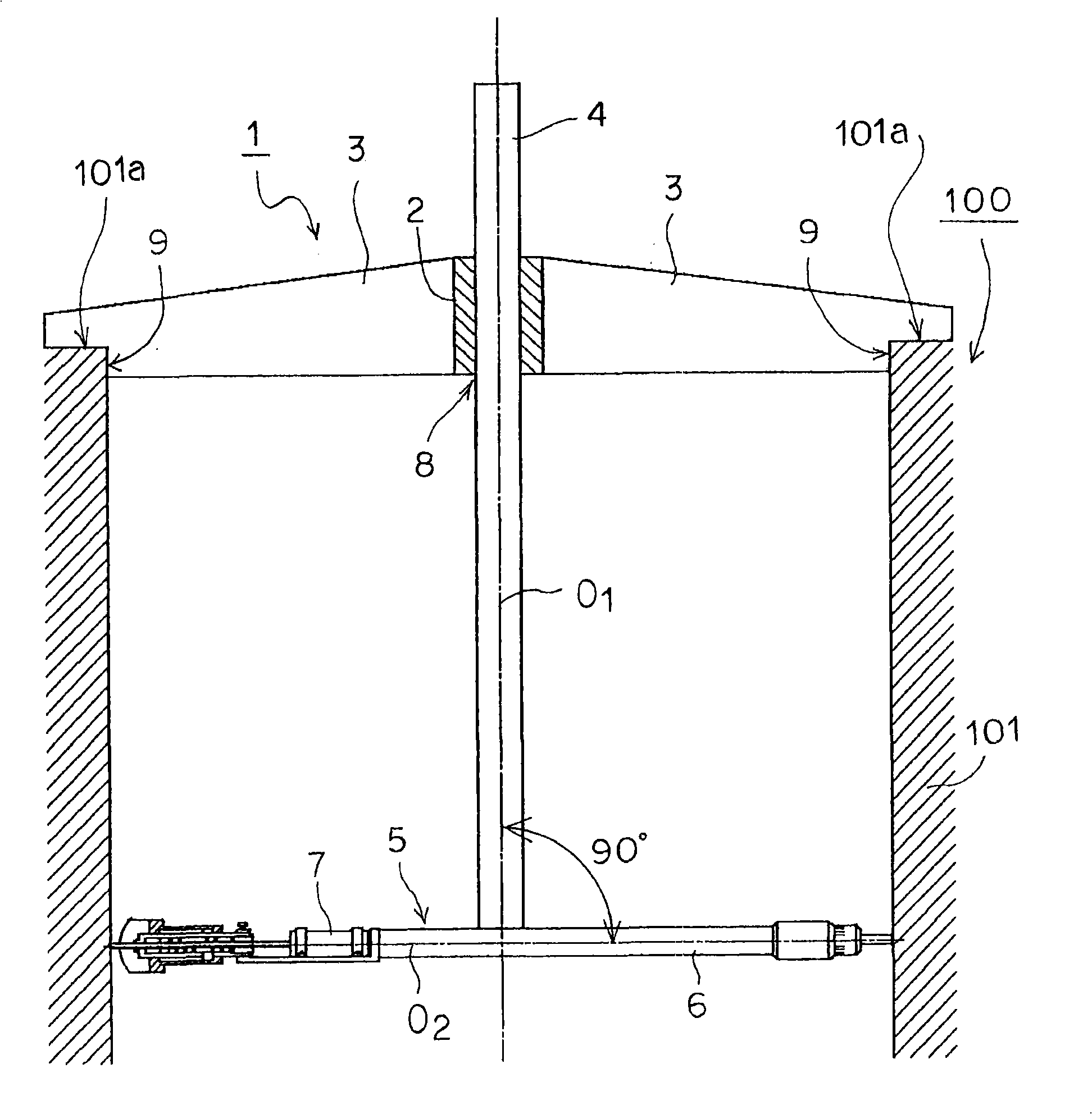 Cylinder diameter tester of reciprocating internal combustion engine