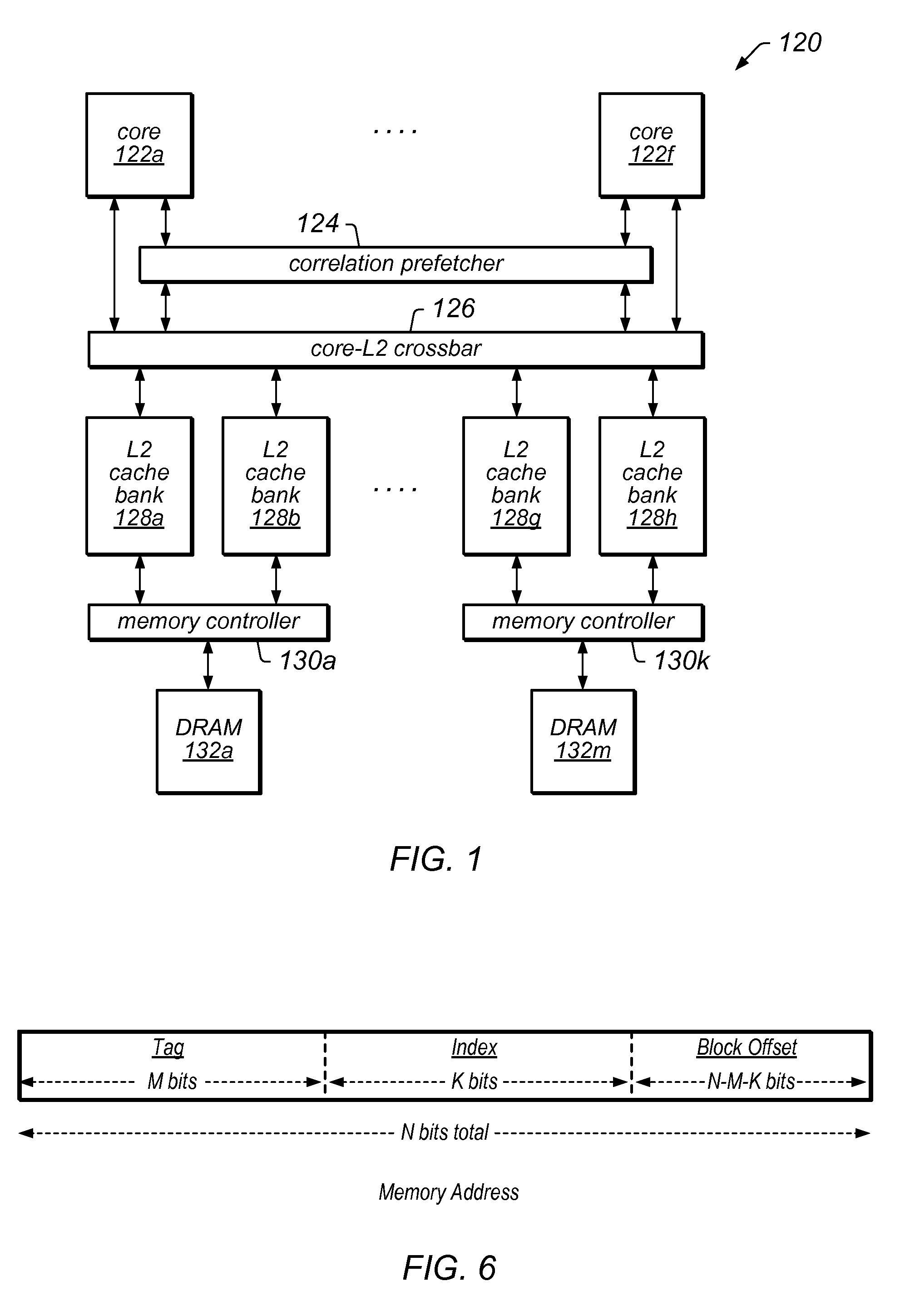 Accuracy of Correlation Prefetching Via Block Correlation and Adaptive Prefetch Degree Selection