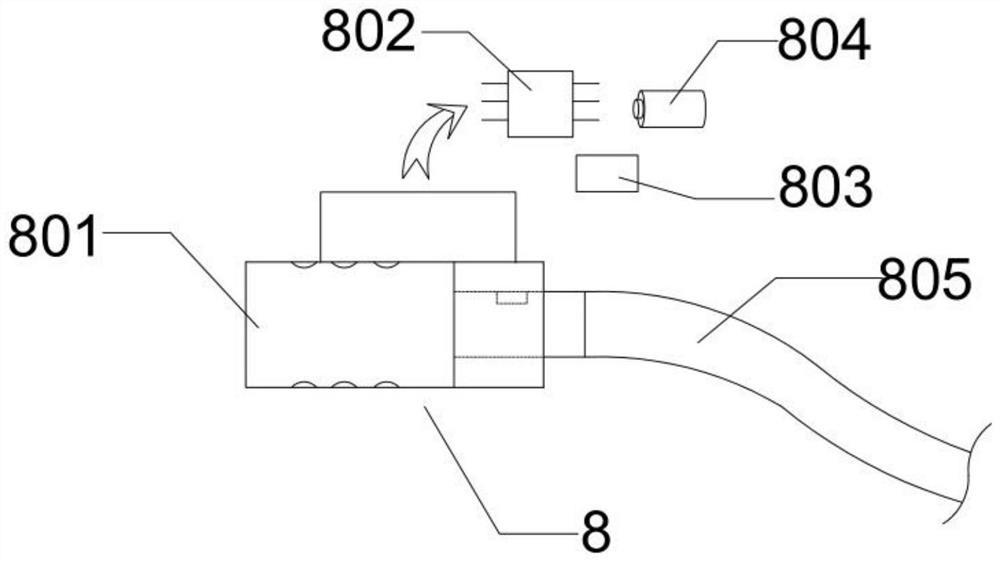 Closed thoracic drainage tube capable of developing leakage detection and automatic pumping drainage