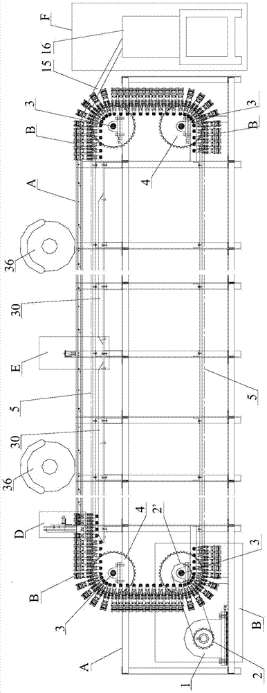 Automatic polishing and feeding device for watch strap grains