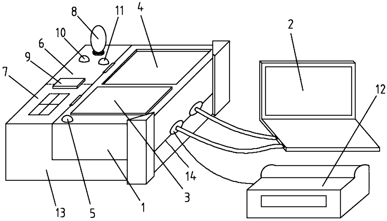 Charge management system for electric car for teaching demonstration and management method thereof