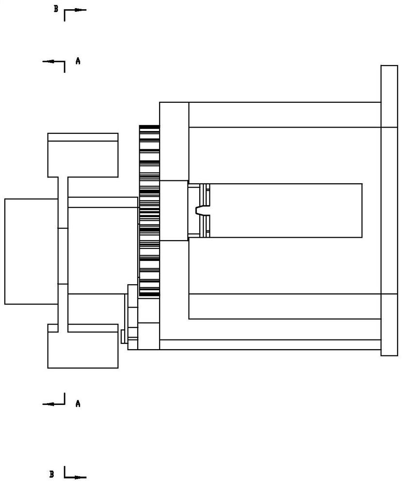 Tile pushing machine head of mahjong machine