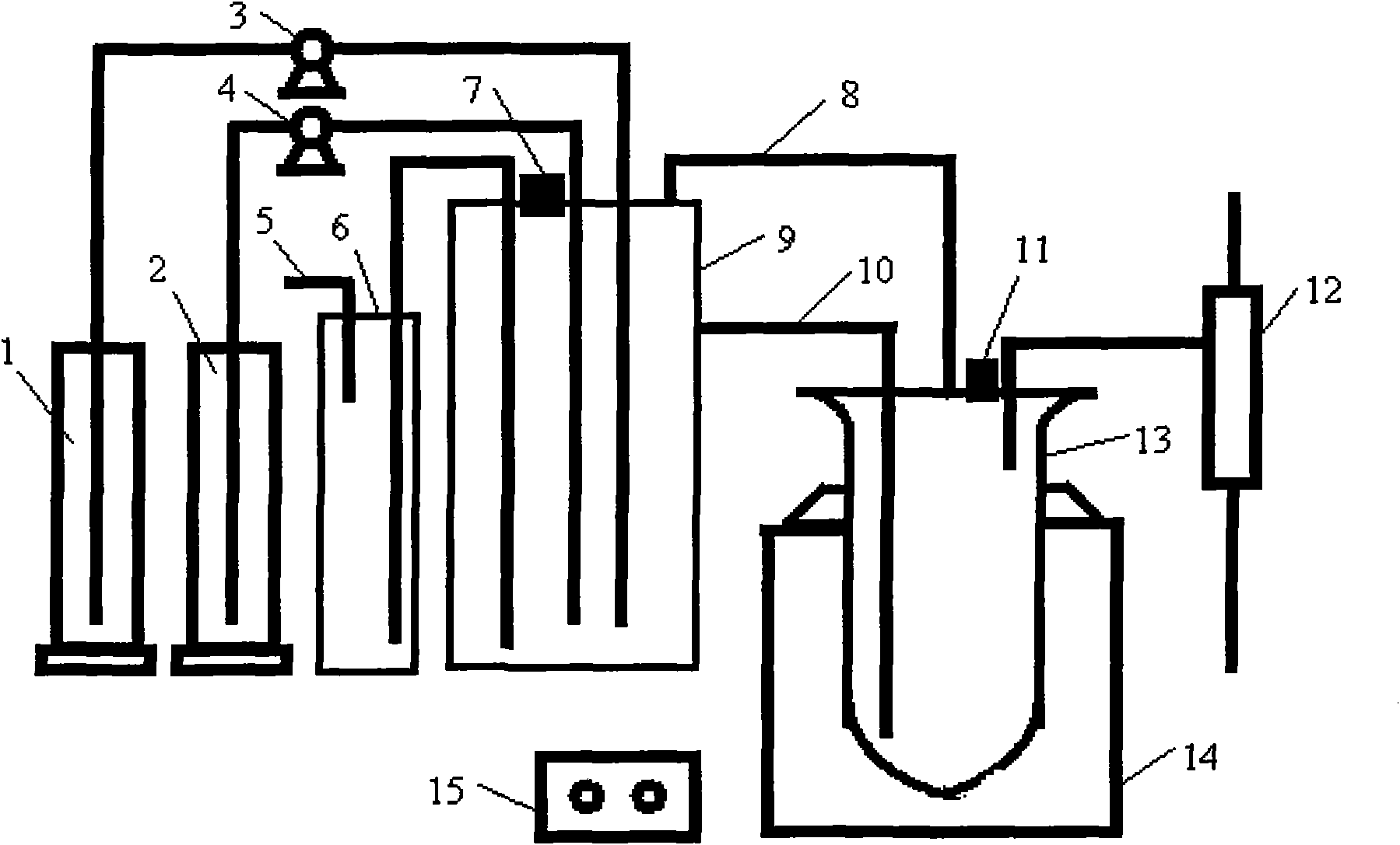 Chlorine dioxide compound disinfectant generator and use method thereof