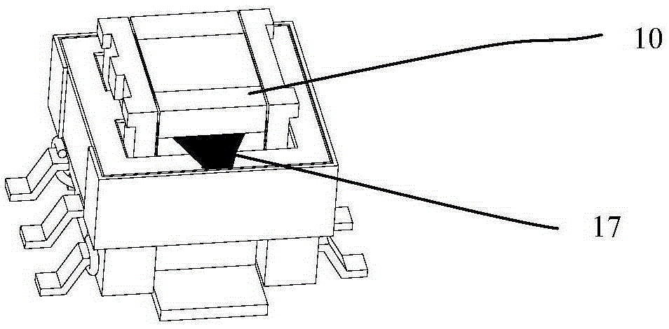 A fixture for making a current transformer and a method for making the current transformer